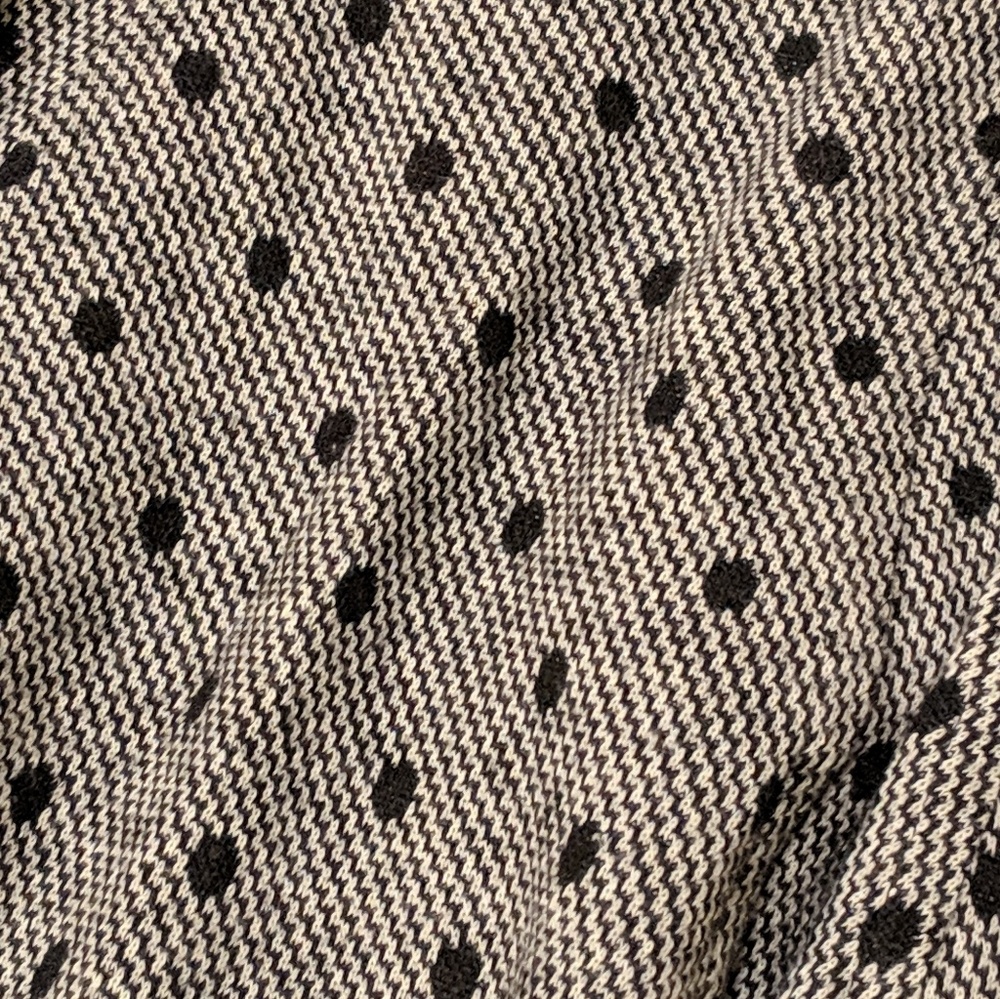 Contempo Casuals Gray Knit Polka Dot Tunic #337 - Picture 7 of 7